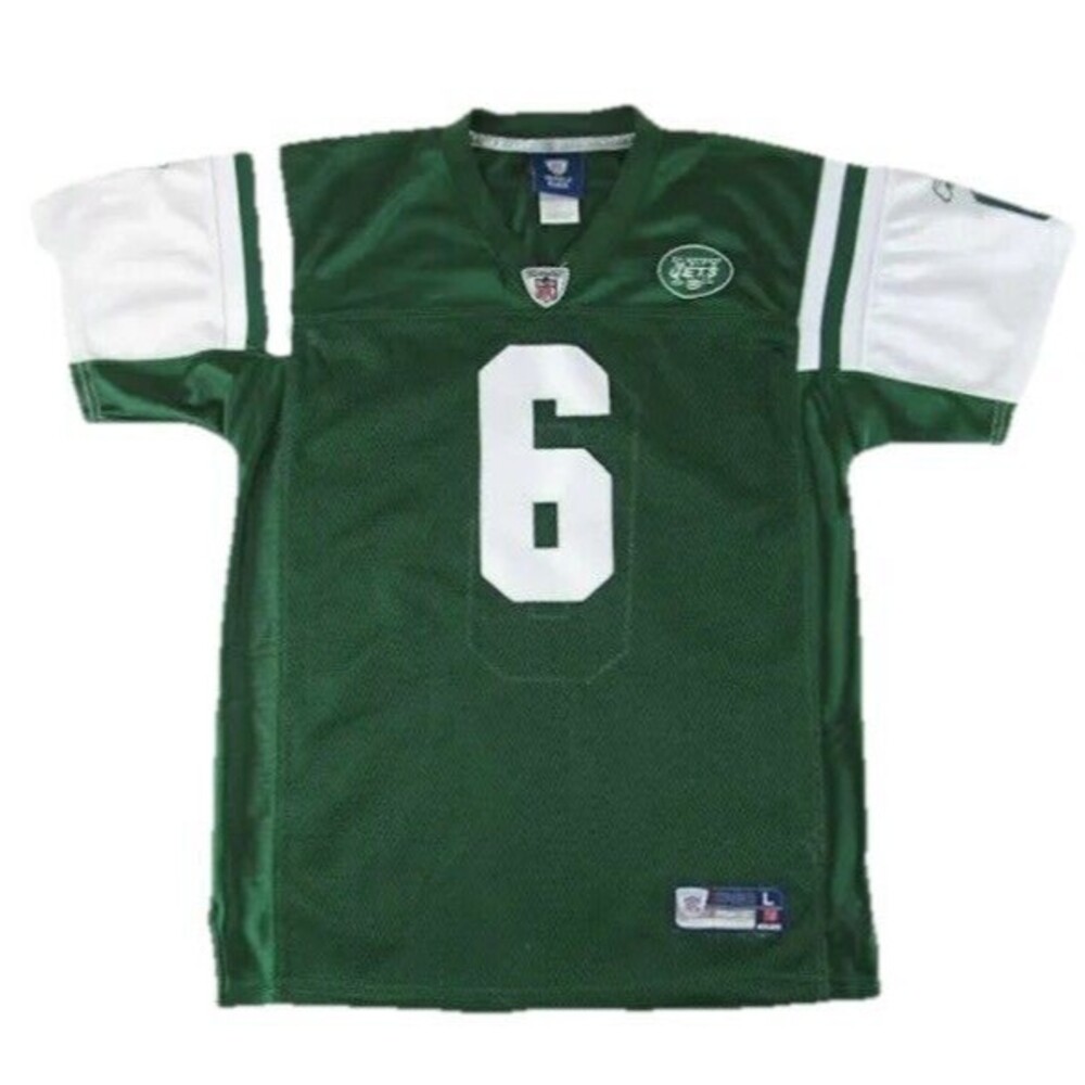 Mark Sanchez New York Jets On Field Jersey Kids Youth Size S (8) NFL Reebok
